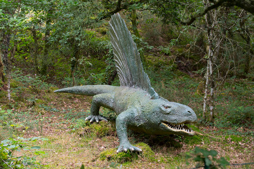 PARC DE PREHISTOIRE DE BRETAGNE : Un saut dans le monde des dinosaures.