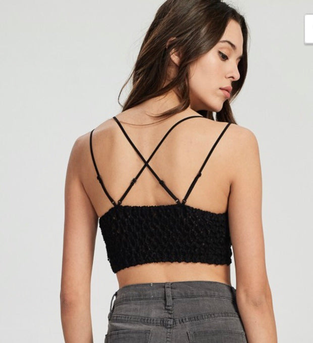 My Lace or Yours Scalloped Bralette