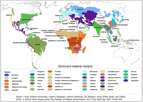 Global Mosquito Distribution