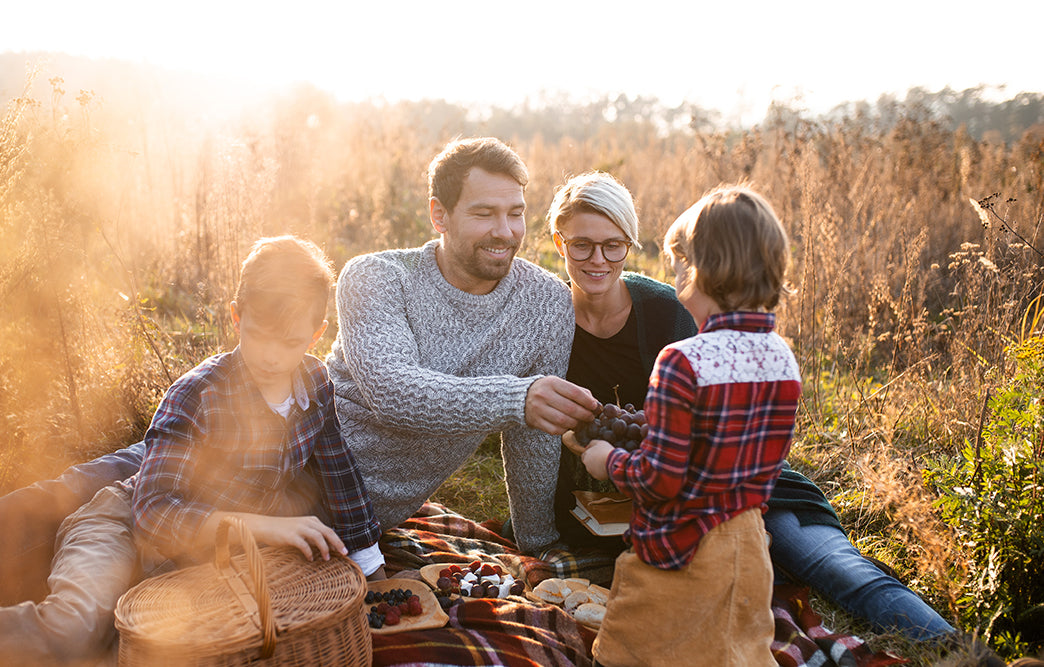 Fall picnics are one of the best ways to get out in nature. Bring your insect repellent gear!