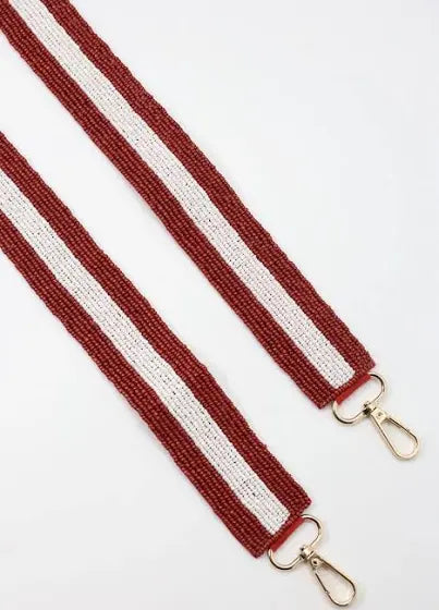 University Of Nebraska - Beaded Purse Strap