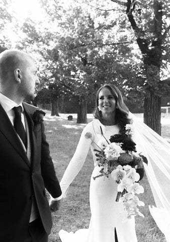 Ivory wedding veil