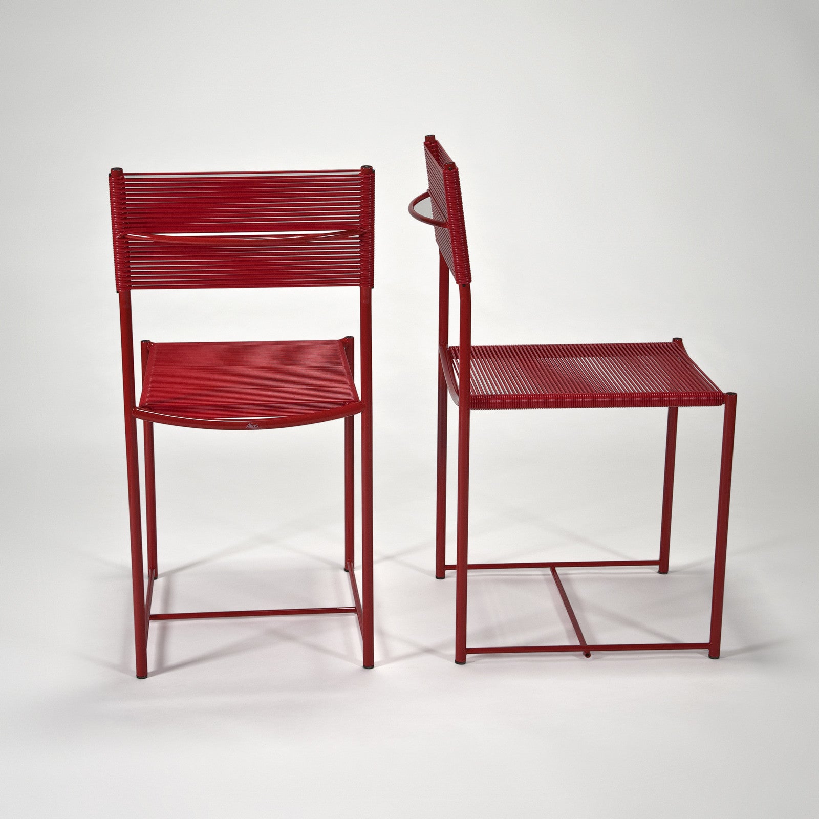 Spaghetti Side Chair in Red <br /> by Giandomenico Belotti for Alias