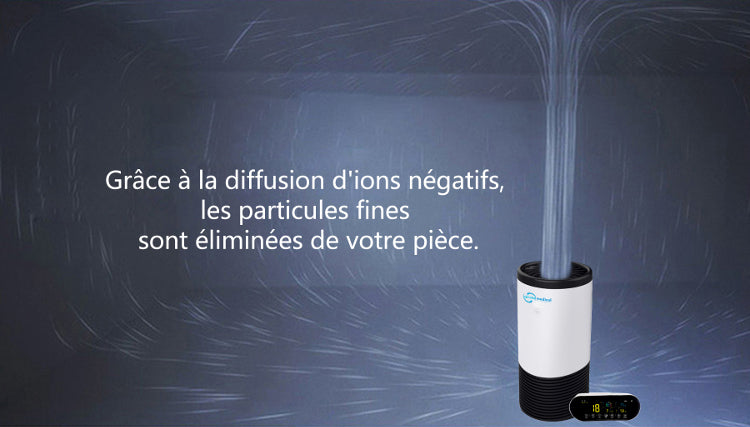 Diffusion d'ions négatifs