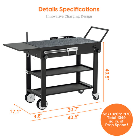 WASAGUN portable grill table