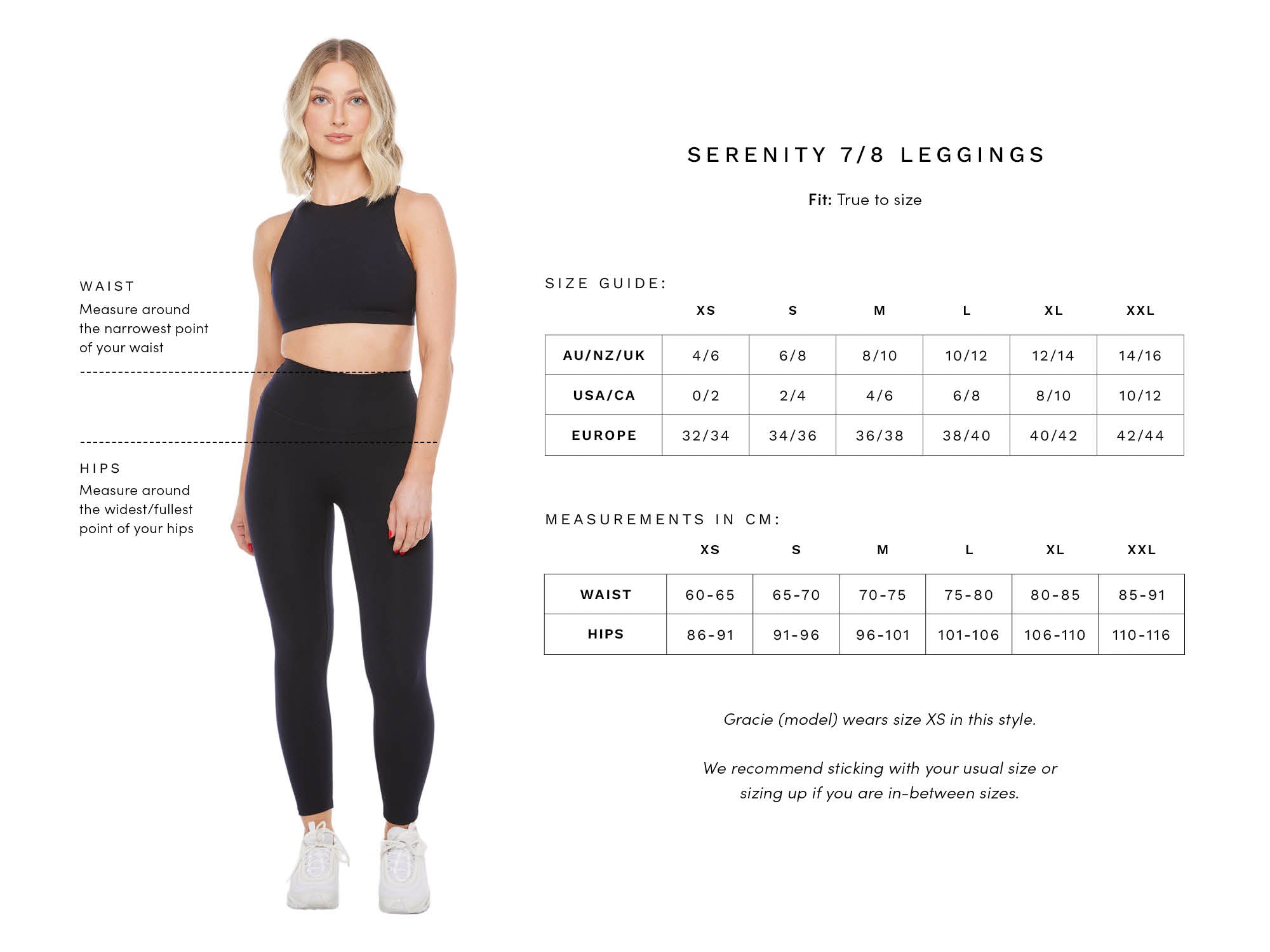 Serenity Leggings  Black – Crop Shop Boutique