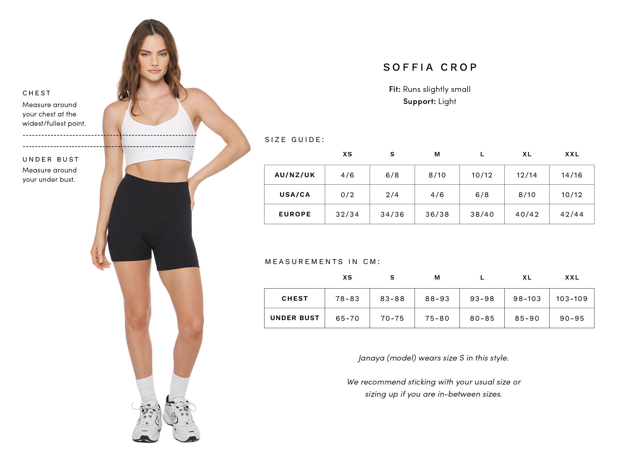 Serenity Soffia Crop  Black – Crop Shop Boutique