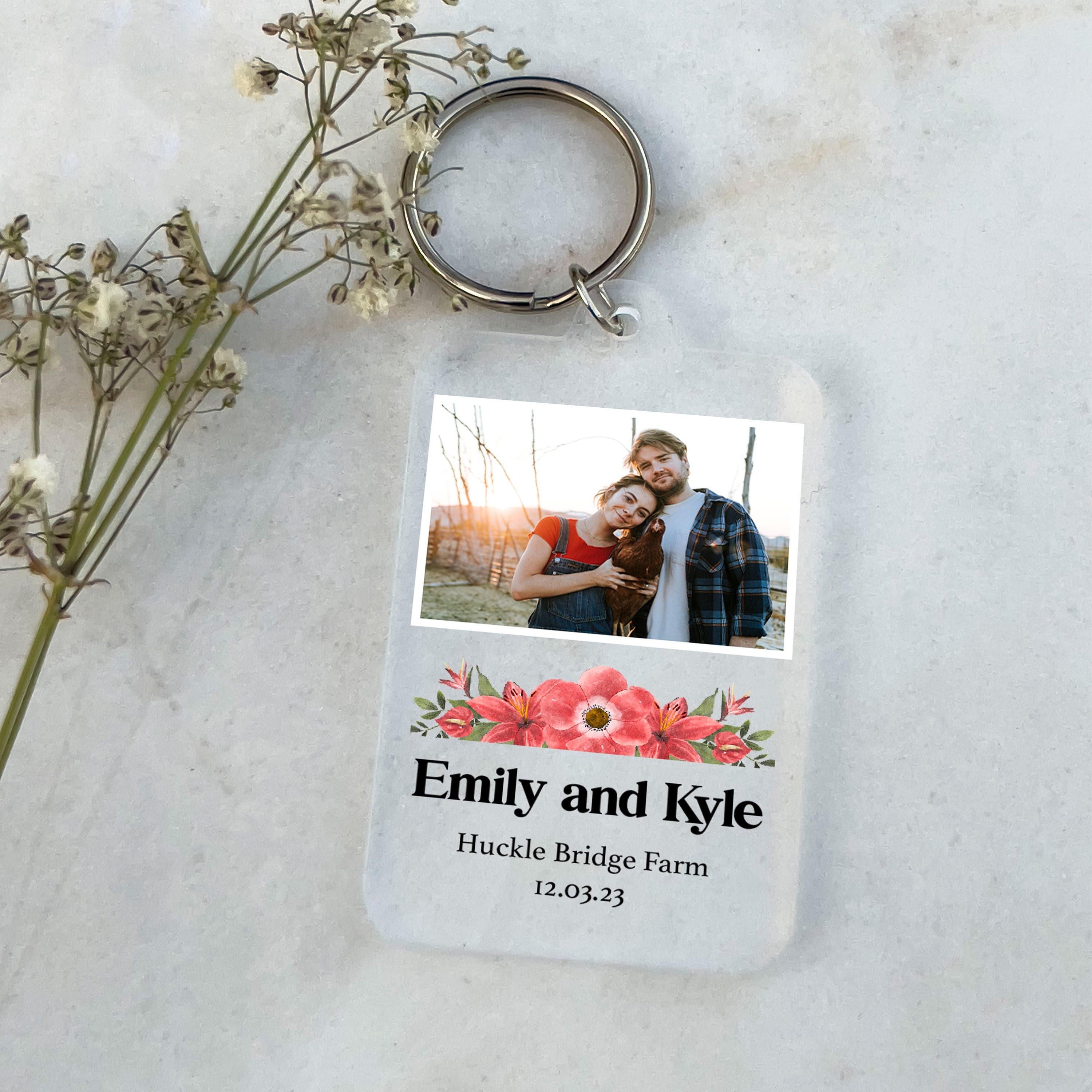 To My Fiancé - Personalized Keychain - biggest surprise and best gift |  Coppertique