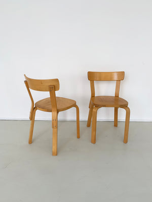 ナチュラ 70s artek vintage Alvar Aalto No.68 RED①