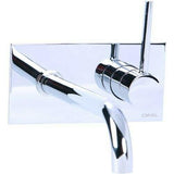 Cifial Wall mounted bathroom faucets in chrome finish