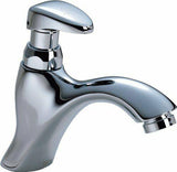 Singel hole polished chrom bathroom faucets