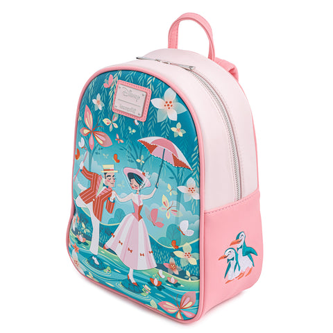 Disney Mary Poppins Mini Backpack Front Side View