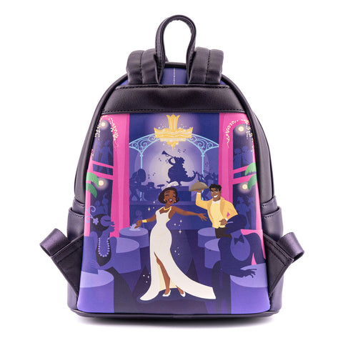 Disney Princess & the Frog Tiana's Palace Mini Backpack Back View without Straps