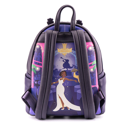 Disney Princess & the Frog Tiana's Palace Mini Backpack Back View with Straps