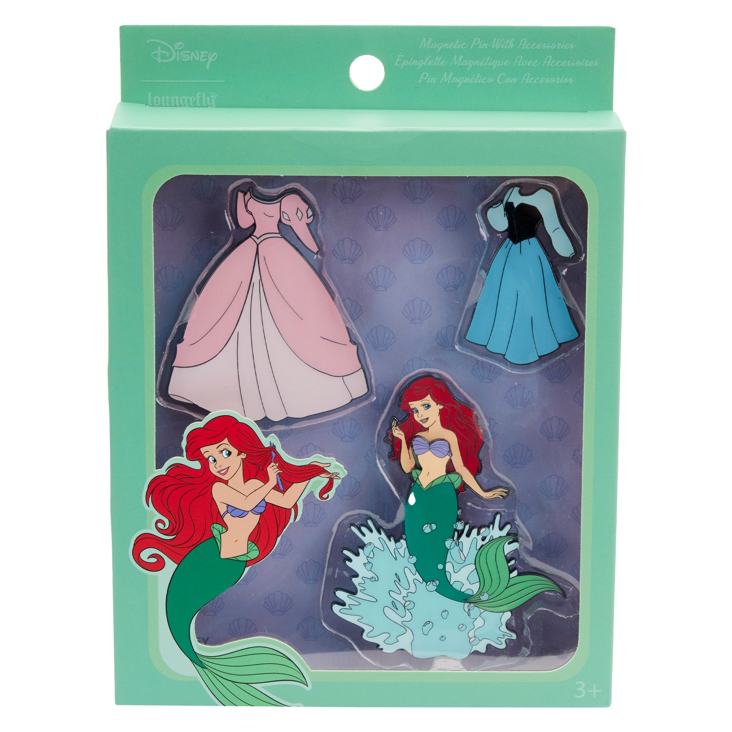 Loungefly Disney Princess Aurora Paper Doll Pin Set