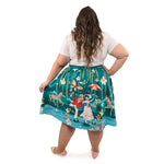 Disney Stitch Shoppe Mary Poppins "Sandy" Skirt Back Full Model View