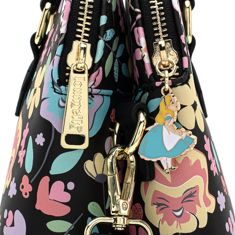 Loungefly X Disney Alice in Wonderland Flowers AOP Cross Body Bag – www.cinemas93.org