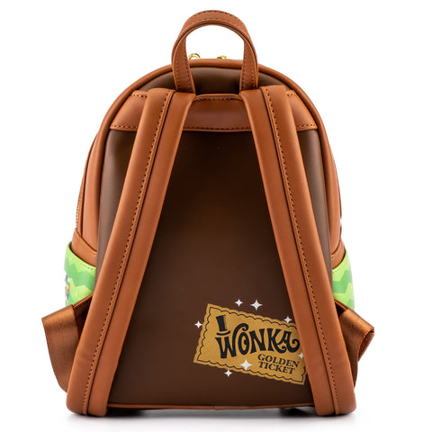 Willy Wonka Charlie and the Chocolate Factory 50th Anniversary Mini Backpack Back View
