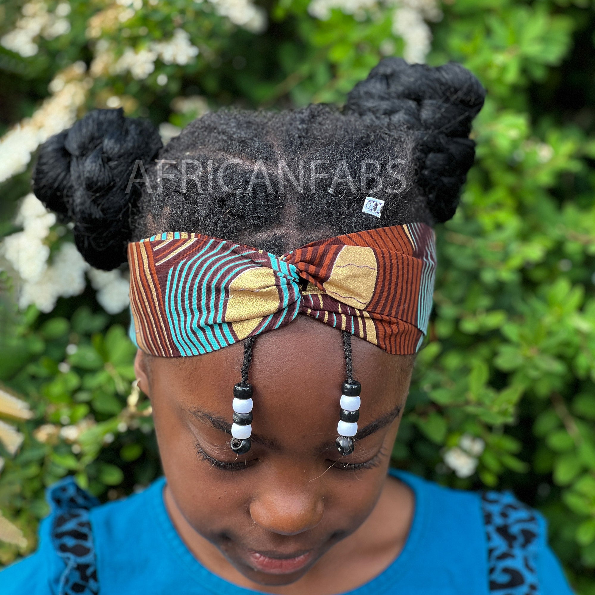 / Hoofdband voor Kinderen in Afrikaanse print - Kinderen - – AfricanFabs.nl
