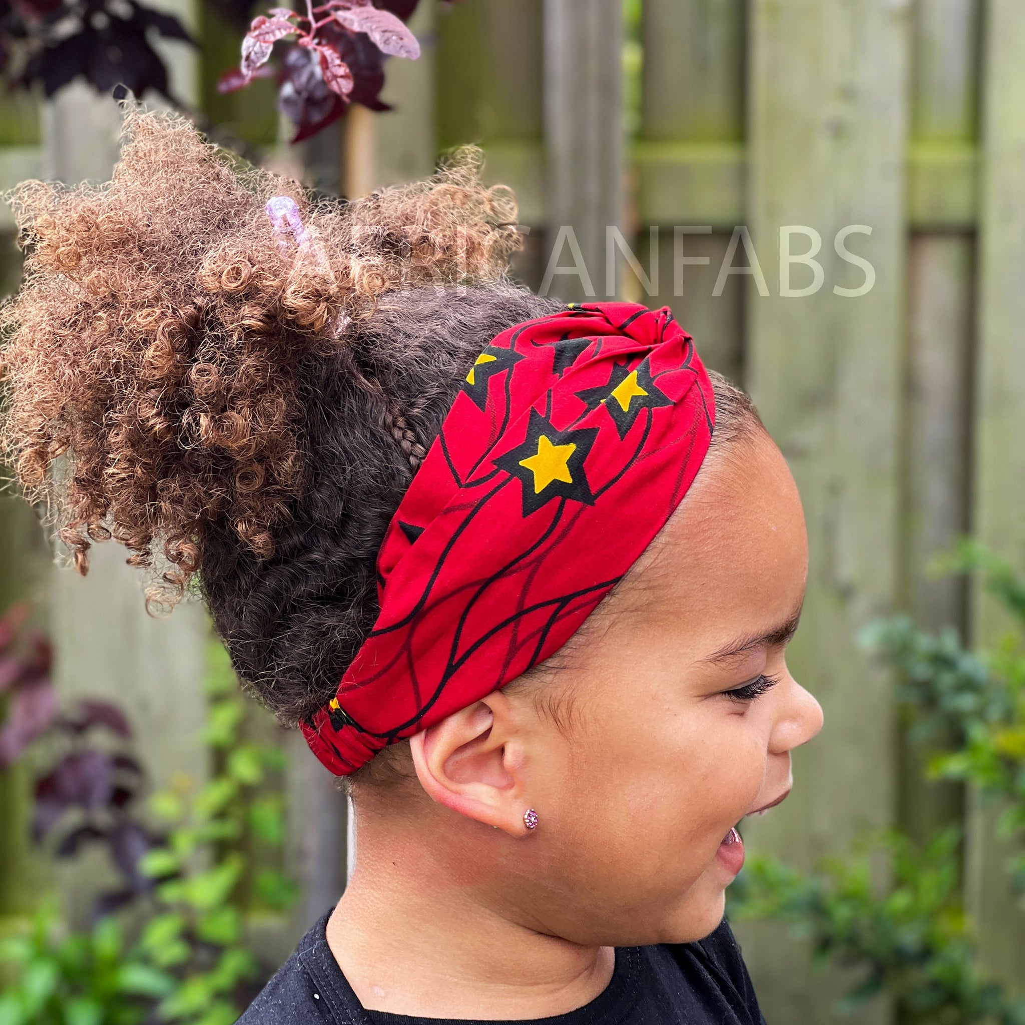 Haarband / Hoofdband voor Kinderen in Afrikaanse print - Kinderen - Ro AfricanFabs.nl