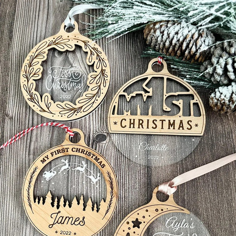 Laser-Cut Ornaments