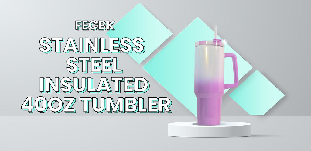 FECBK Stainless Steel Insulated 40oz Tumbler