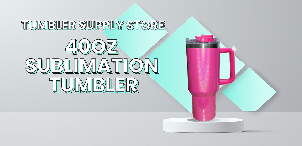 Tumbler Supply Store 40oz Sublimation Tumbler