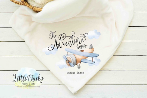 Sublimated Baby Blanket