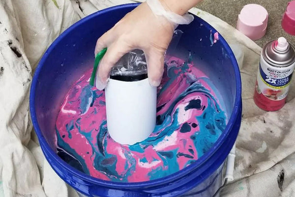 hydro dipping a mug