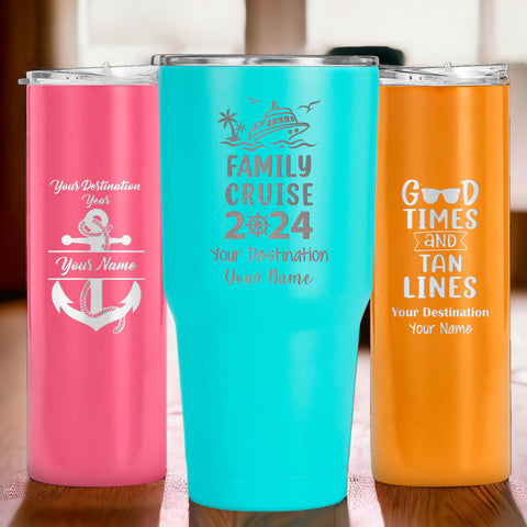 Powder-Coated Tumblers