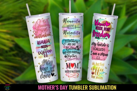 mom quotes tumbler wrap design
