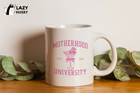 motherhood university mothers day sublimation designs