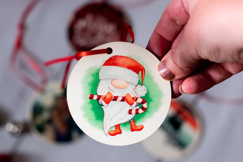 Sublimated Christmas Ornament