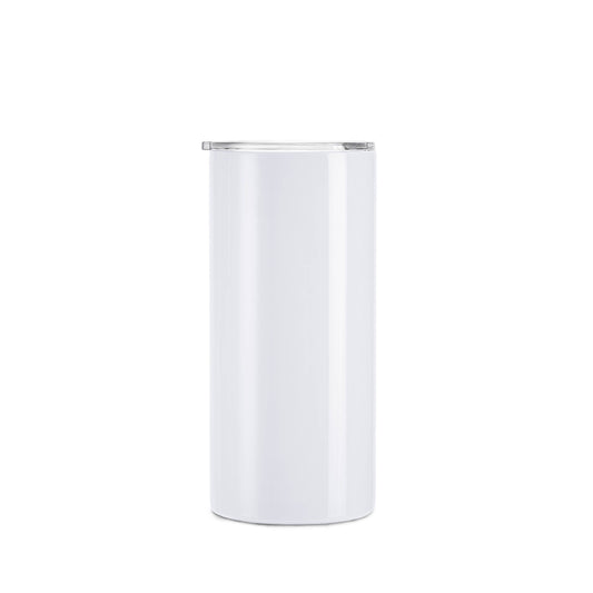 MakerFlo 30 oz, 25 Pack, Thick Sublimation Blank Tumblers, White