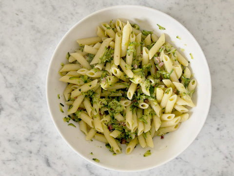 Penne with Courgette