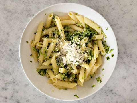 Penne with Parmigiano Cheese