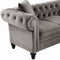 2 Pieces Chesterfield Sofa Set