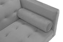 Square arm sleeper sofa velvet