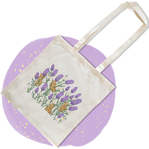 Lavender Tote Bag