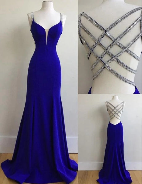 royal blue winter formal dresses