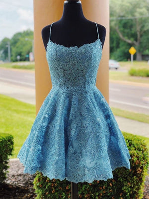 Lace Homecoming Dresses, Short Prom Dress ,Winter Formal Dress, Pageant  Dance Dresses, Back To School Party Gown, PC0640, Promcoming