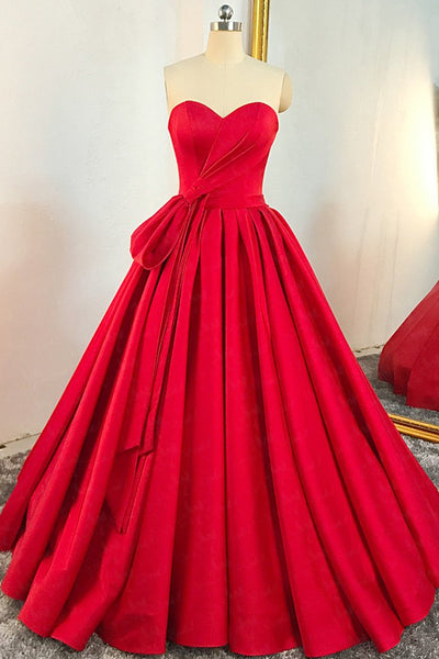 red evening gowns pageant