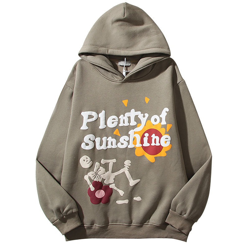 Plenty Of Sunshine Unisex Men Women Streetwear Graphic Hoodie