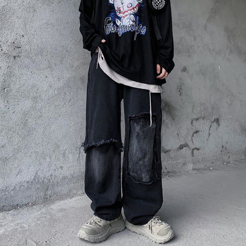 Rockstar Pants Denim - Darkstore - Order gothic fashion online or buy  directly in our shop in Berlin