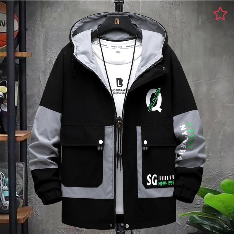 State of Mind Unisex Men Women Streetwear Windbreaker Jacket