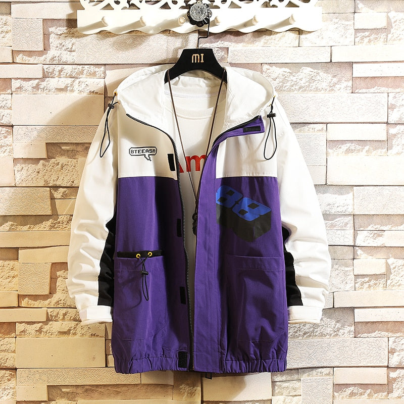 Keep My Cool Unisex Men Women Streetwear Bomber Jacket Purple / L