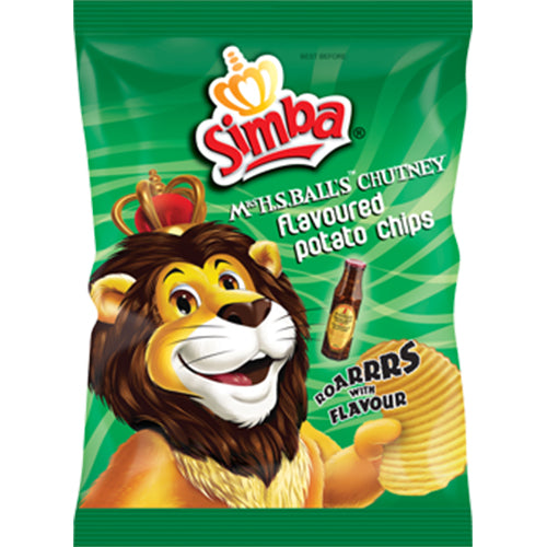 Simba Mrs Balls Chutney Chips 125g Your South African Shop Uk