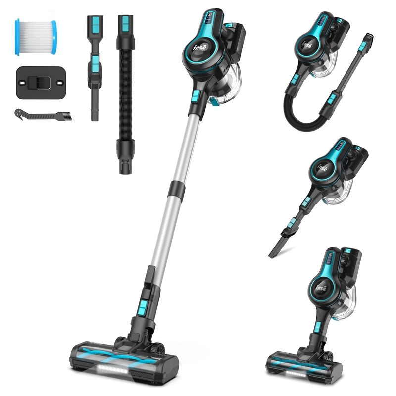 INSE S670 Cordless Vacuum Cleaner 25kpa Powerful Suction 6 in 1 Multifunction - Image 11