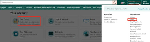 how to find order number on Amazon-1