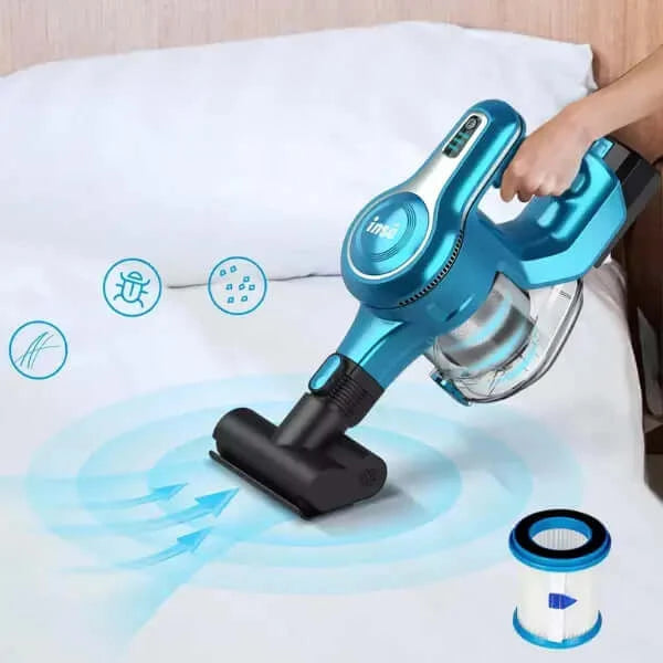 inse s6p pro cordless vacuum bed brush to remove bed bugs-inselife.com